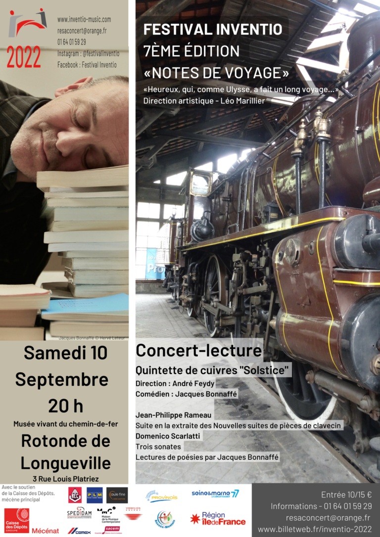 FESTIVAL INVENTIO / Concert-Lecture Quintette de cuivres "Solstice" - LONGUEVILLE @ Rotonde de Longueville
