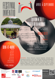 FESTIVAL INVENTIO – Programmation AVRIL > SEPTEMBRE 2023