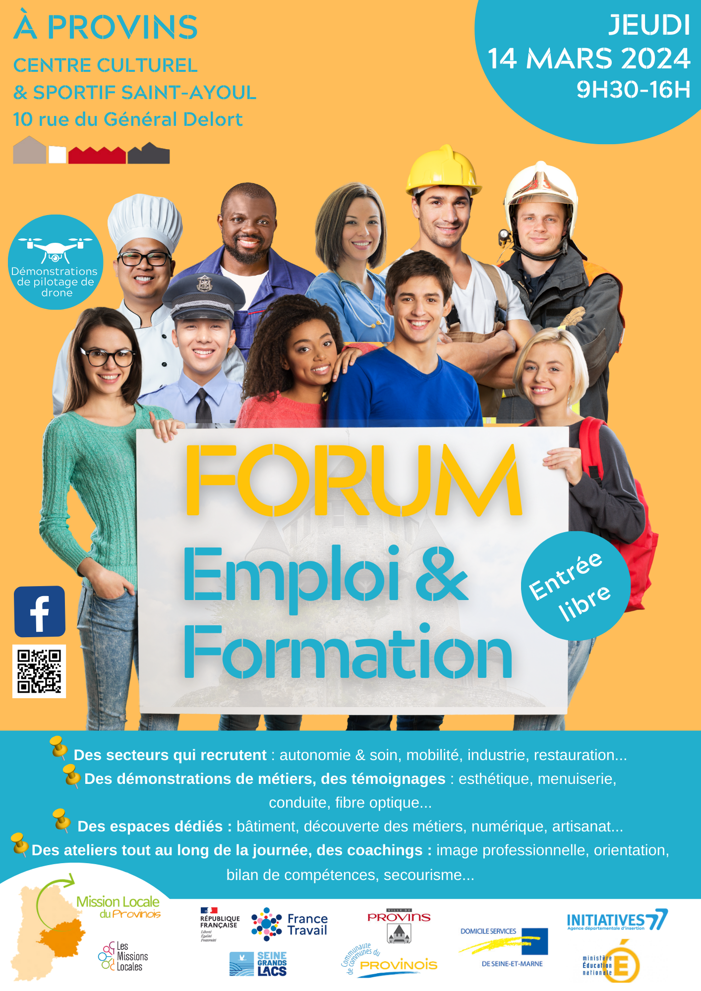 You are currently viewing Forum Emploi & formation – Mission Locale du Provinois