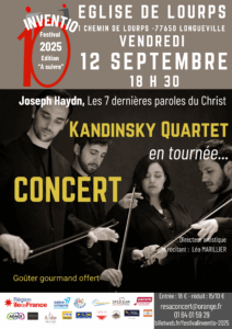 CONCERT : Le Quatuor KANDINSKY joue Haydn / Longueville