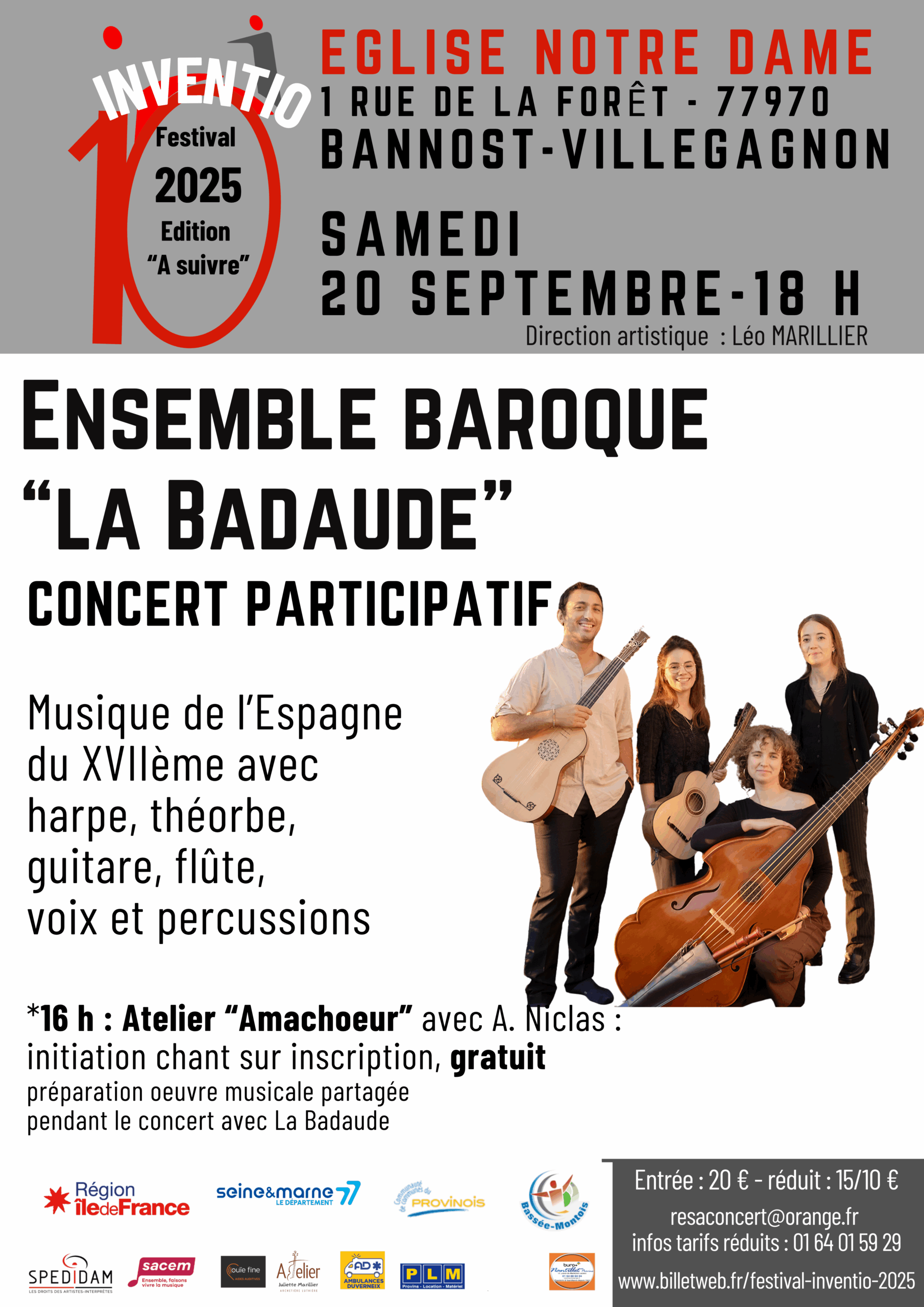 You are currently viewing CONCERT PARTICIPATIF / Bannost-Villegagnon