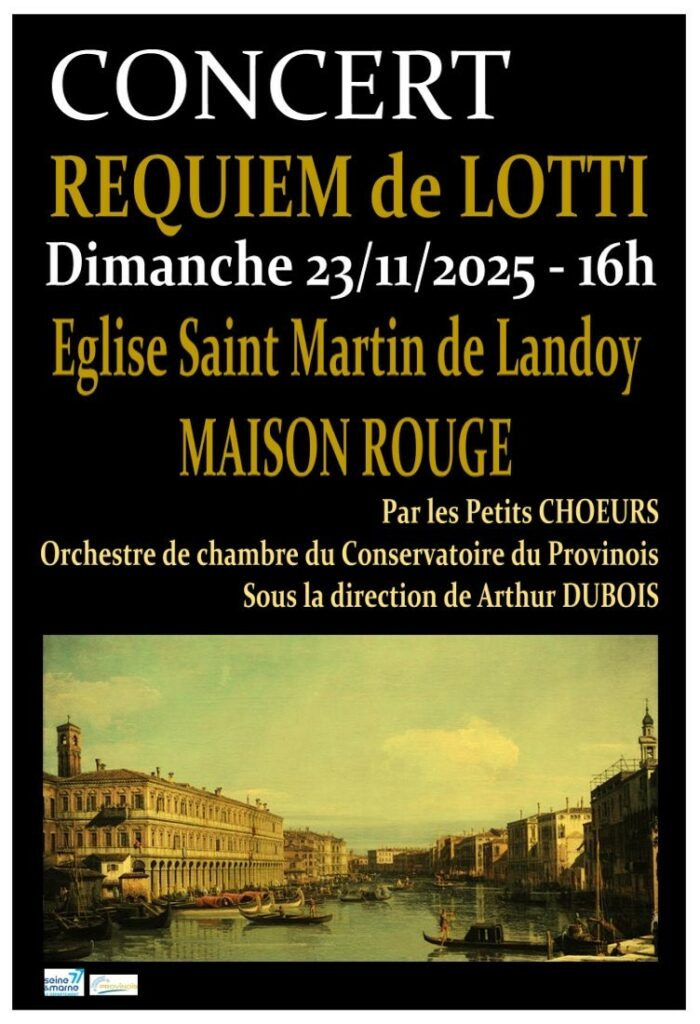 concert Requiem de Lotti MAISON ROUGE
