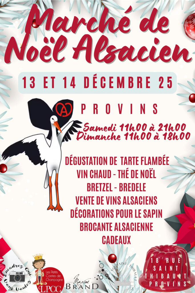 MARCHÉ DE NOËL ALSACIEN / Provins