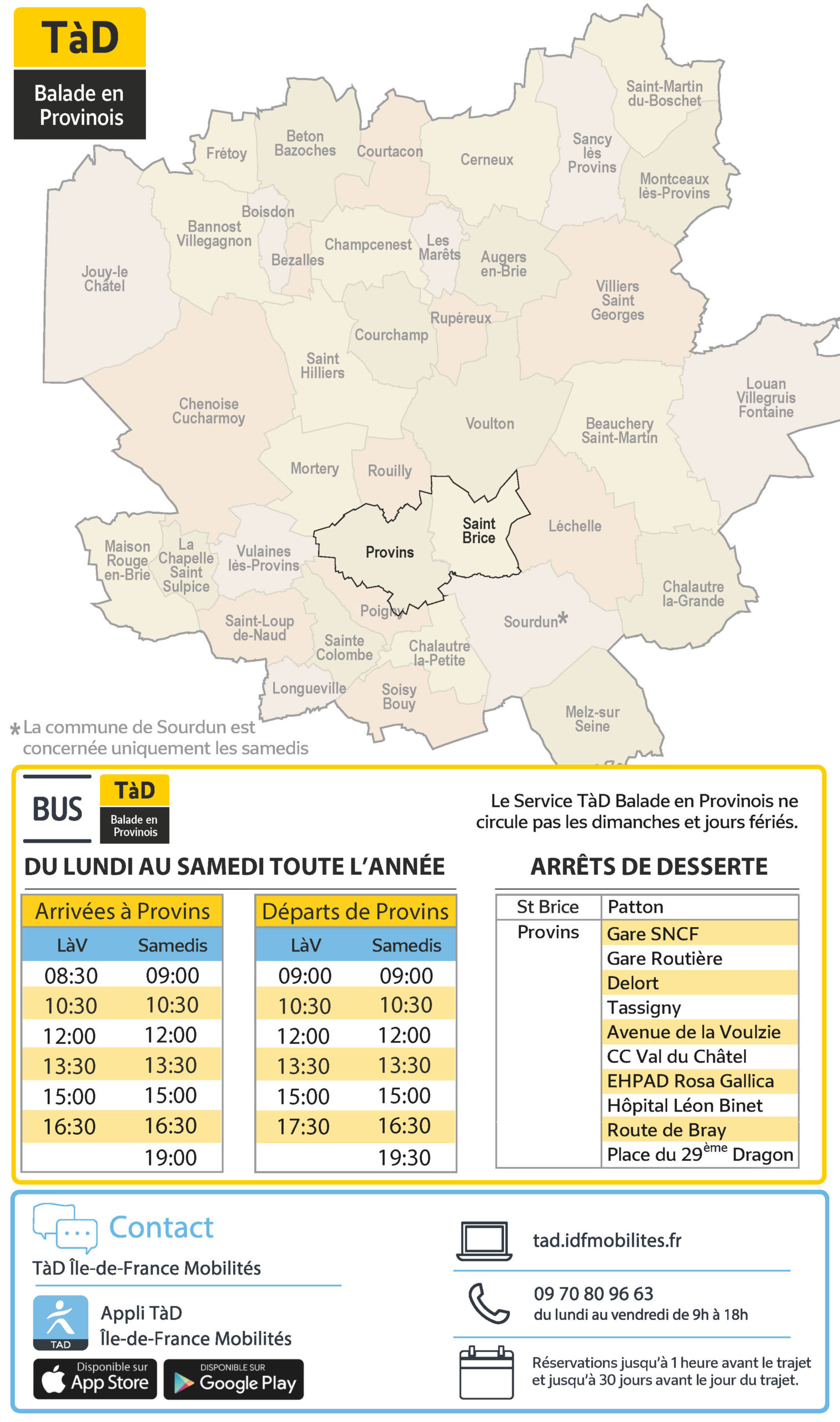 Le Transport à la Demande évolue ! - Communauté de communes du Provinois
