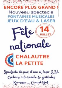 FETE NATIONALE / Chalautre-la-Petite