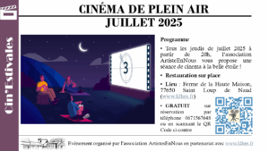 CINÉMA DE PLEIN AIR / Saint-Loup-de-Naud