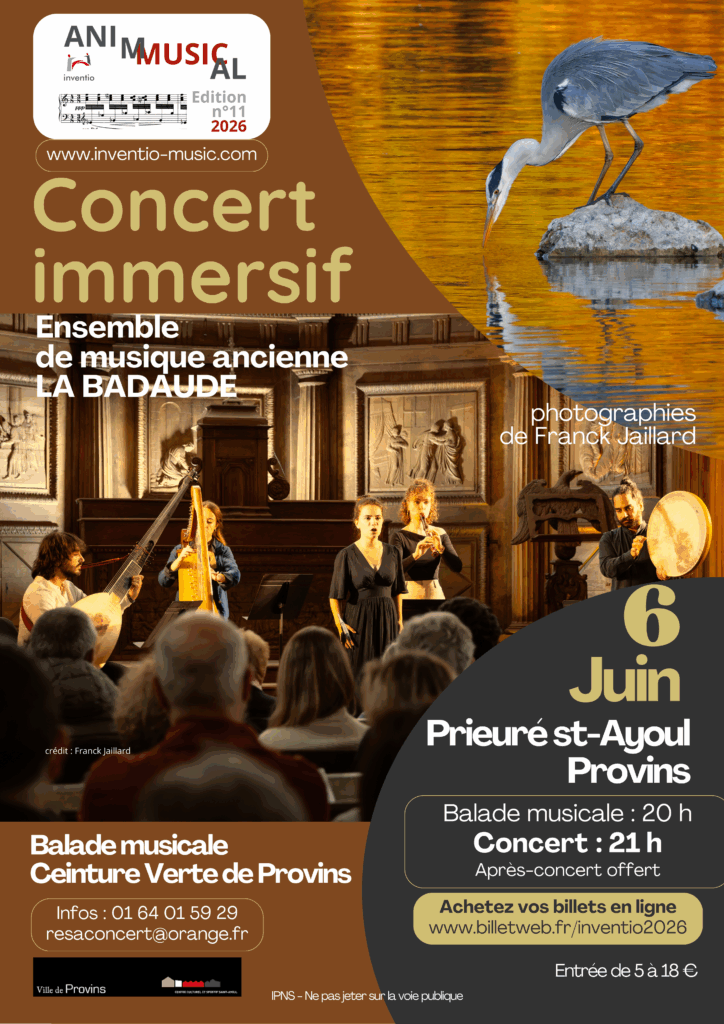CONCERT IMMERSIF - FESTIVAL INVENTIO / Provins