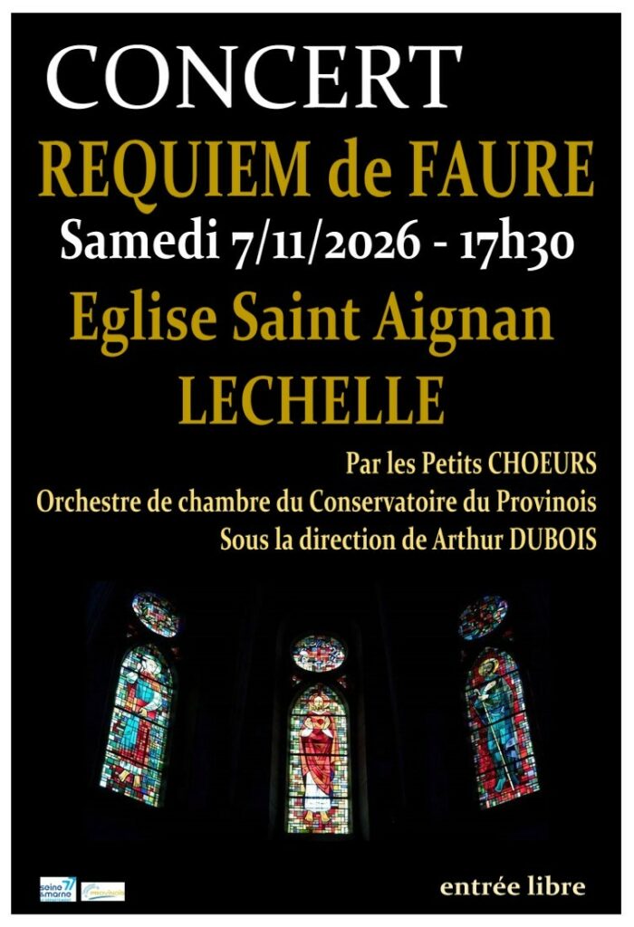 2026-11-07 concert Requiem de Fauré LECHELLE