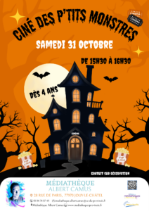 affiche Ciné des p'tits monstres